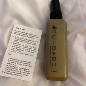 sunbabe hair lightener